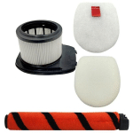 TLILY - KIT DE FILTRE EN MOUSSE DE FILTRE HEPA DE BROSSE DE ROULEAU DE PLANCHER POUR LES PIÈCES DE RECHANGE D'ASPIRATEUR DE IC300 IZ251UK IZ201UK