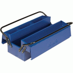 BOÎTE À OUTILS MÉTALLIQUE 3 PLATEAUX 400X210X190 - IRIMO