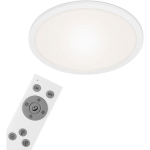 CCT PANNEAU LED BRILONER LEUCHTEN PIATTO, 24 W, 2200 LM, IP20, BLANC, PLASTIQUE-MÉTAL, INTENSITÉ LUMINEUSE VARIABLE, AVEC TÉLÉCOMMANDE, CCT, Ø 40 CM