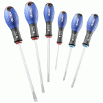 JEU DE 6 TOURNEVIS FENTE - POZIDRIV EXPERT EXPERT BY FACOM