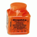 VERNIS COLLE PAILLETÉE 150ML MULTILANGUES - ORANGE - LOT DE 24