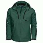PROJOB 3407 PARKA SOFTSHELL PRIO MATELASSEE VERT FORÊT - TAILLE XXXXL