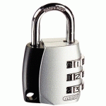 ABUS 1 CADENAS À COMBINAISON INTERCHANGEABLE SÉRIE 155