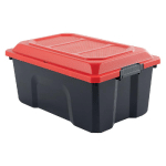 BAC DE RANGEMENT SUNDIS 40 L ROUGE ET NOIR
