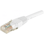CORDON RJ45 CATEGORIE 5E U/UTP BLANC - 0,15 M