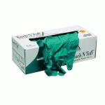 BOÎTE DE 100 GANTS JETABLES NITRILES JETABLES TOUCH N TUFF VERT TL/9 - ANSELL - 92500T9