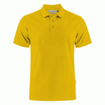 JAMES HARVEST NEPTUNE MODERN POLO PIQUE SLIM FIT HOMMES JAUNE - TAILLE XXL