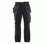 PANTALON DE TRAVAIL ARTISAN NOIR TAILLE 48L - BLAKLADER