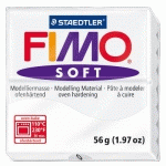 PÂTE A CUIRE FIMO SOFT 56 G / BLANC