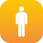 PLAQUE EN DRAPEAU PLEXI - HOMME - ORANGE