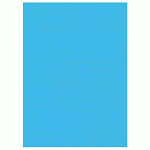 RAJA CHEMISES DOSSIERS 220G RECYCLÉES - 24 X 32 CM - PASTEL BLEU FONCÉ - LOT DE 100