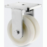 ROULETTE POLYAMIDE FIXE DIAMÈTRE ROUE 250 MM - TENTE