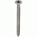 VIS UNIVERSELLE HECO FIX-PLUS TÊTE FRAISÉE INOX PZ 5X30MM (200 PIÈCES)