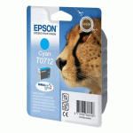 CARTOUCHE ENCRE EPSON T0712 CYAN - CARTOUCHE AUTHENTIQUE