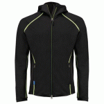 PROJOB 3314 SWEATSHIRT TECHNIQUE FULL ZIP CAPUCHE JAUNE/NOIR - TAILLE XXL