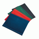 LOT DE 5 - PROTÈGE-DOCUMENTS BRUNEAU PVC OPAQUE A4 20 POCHETTES - 40 VUES COULEURS ASSORTIES