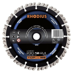 RHODIUS - 304462 LD300 DISQUE À TRONÇONNER DIAMANTÉ DIAMÈTRE 125 MM Ø DE PERÇAGE 22.23 MM BÉTON 1 PC(S) Q998902