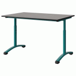 TABLE MALIBU 120X80 T3/T6 DL ST ANTIB BÉTO F186/NO BLEU 5018