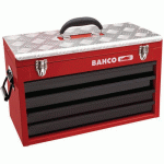 CAISSE À OUTILS MÉTALLIQUE À 4 TIROIRS USAGE INTENSIF - BAHCO