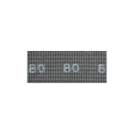 GRILLE DE PONÇAGE - 93X230 MM - GRAIN 80 2608608N25 - BOSCH