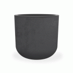 POT ROND BASALT'UP - 67 L - GRIS ANTHRACITE EDA PLASTIQUES