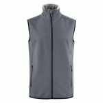 PRINTER TRIAL BODYWARMER HOMMES GRIS ACIER - TAILLE XXXXXL