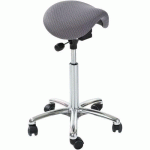 SIÈGE MINI EASY SEAT - TISSU 3D - HAUT - GRIS - GLOBAL PROFESSIONAL SEATING