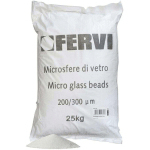 FERVI - 25 KG MICROSPHERE DE VERRE FINITION SABLAGE GRAIN 50 ÷ 70 0581
