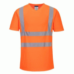 LOT DE 2 - PORTWEST S179 T-SHIRT AÉRÉ ORANGE - TAILLE XXXL
