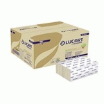 PAPIER ESSUIE-MAINS PLIAGE ENCHEVÊTRÉ LUCART ECONATURAL  CARTON DE 3000