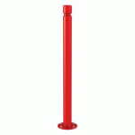 POTELET INCLINABLE AMORTICHOC AGGLO - ZINC ROUGE 3020 - PROCITY