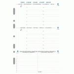 RECHARGE EXATIME 21 - SEMAINIER MILLÉSIMÉ - JANVIER À DÉCEMBRE 2026