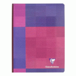 LOT DE 5 - CAHIER BROCHÉ CLAIREFONTAINE METRIC 17 X 22 CM GRANDS CARREAUX 192 PAGES