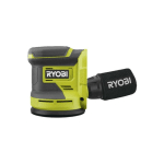 PONCEUSE EXCENTRIQUE 18 VOLTS ONE+™ 125 MM + 3 ABRASIFS (RROS18) - RYOBI