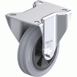 BLICKLE - ROULETTE FIXE Ø 100MM BANDAGE CAOUTCHOUC SBR 70KG - B-VPP 100G-SG