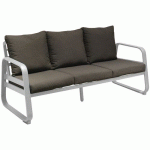 CANAPÉ TONIO 3 PLACES - BLANC - PROLOISIRS