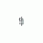 SERRURE À LARDER D453 À CONDAMNATION AXE 50MM BOUT ROND FINITION NOIR SANS GÂCHE - VACHETTE - 22692000
