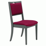 CHAISE GINKGO BÉGONIA - STRUCTURE HÊTRE ANTHRACITE - SUNSET CREATION