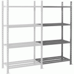 COMBI-PLUS - KIT SUIVANT 4 NIVEAUX - GRILLAGÉ - 2000X1260X500MM - MANORGA