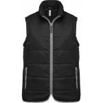 GILET DE TRAVAIL SANS MANCHE MATELASSÉ KARIBAN BODYWARMER GRIS FONCÉ S - GRIS FONCÉ