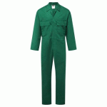 LOT DE 2 - PORTWEST S999 COMBINAISON EURO WORK VERT BOUTEILLE - TAILLE M - STANDARD