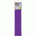LOT DE 3 - PAPIER CRÉPON EN COUCHES, 500MM X 2,5M, VIOLET FONCÉ