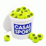 LOT DE BALLES DE TENNIS - CASAL SPORT - TRAINING