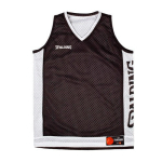 MAILLOT BASKET RÉVERSIBLE - SPALDING - NOIR BLANC