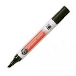 5 ETOILES MARQUEUR PERMANENT POINTE BISEAU CORPS PLASTIQUE ENCRE NOIRE À BASE D'ALCOOL