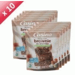 CASINO CASINO BROWNIE CHOCOLAT 500G (X10)