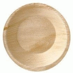COUPELLE EN FEUILLE DE PALMIER 'PURE', ROND, 425 ML