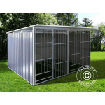 DANCOVER - CHENIL 3,22X2,76X1,85M PROSHED®, ANTHRACITE - ANTHRACITE