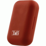 ÉCOUTEURS SANS FIL AVEC BOÎTIER DE CHARGE SHINY BLANC/ROUGE - TNB