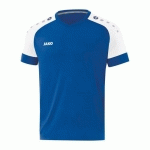 MAILLOT DE FOOT MANCHES COURTES ENFANT - JAKO - CHAMP 20 BLEU/BLANC